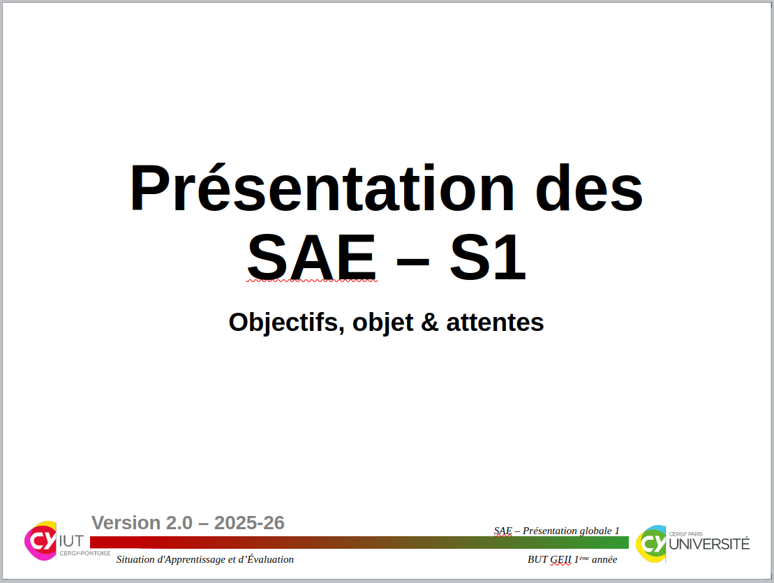 Présentation de la SAE station de mesure - mesures électriques
